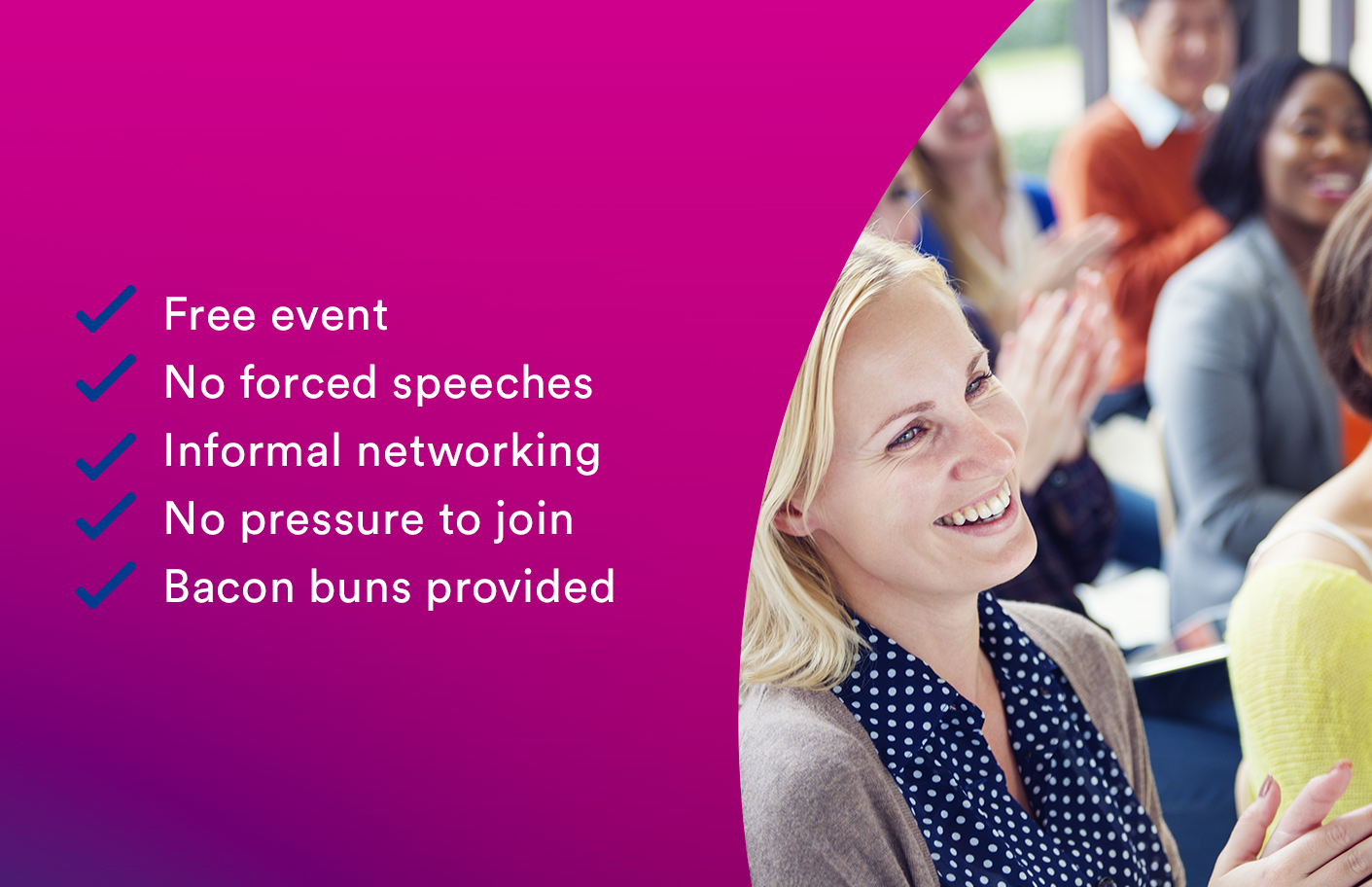 Join us for informal networking and breakfast